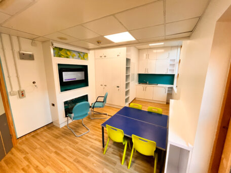 Grosvenor Interiors renovation of Playroom in Bristol Hospital