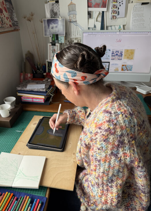 A creative collaboration in progress at Whittington Hospital