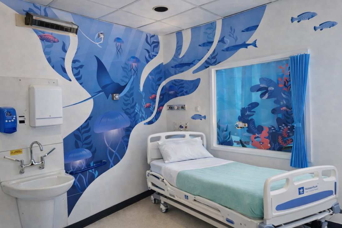 A Fresh New Chapter for Kingston Hospital’s Children’s Isolation Room